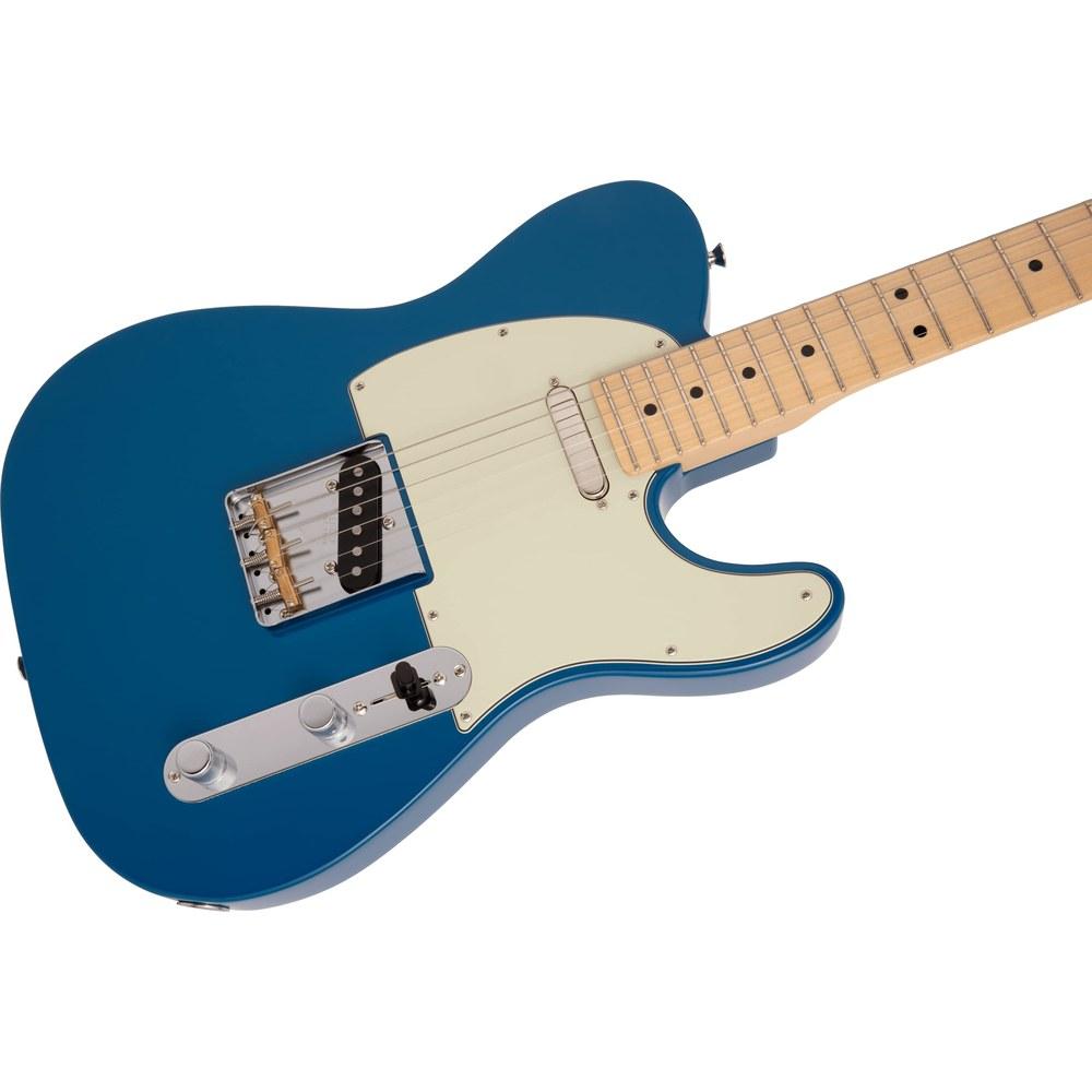 Made in Japan Hybrid II Telecaster Electric Guitar, Maple Fingerboard, Forest Blue