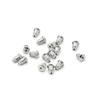 Stainless Steel Bullet Earplugs and Stud Earrings for DIY Jewelry Making