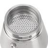 304 Stainless Steel Moka Pot Hand Brewed Coffee Pot High Pressure Cold Extraction Single Valve Coffee Equipment for Home Cafe