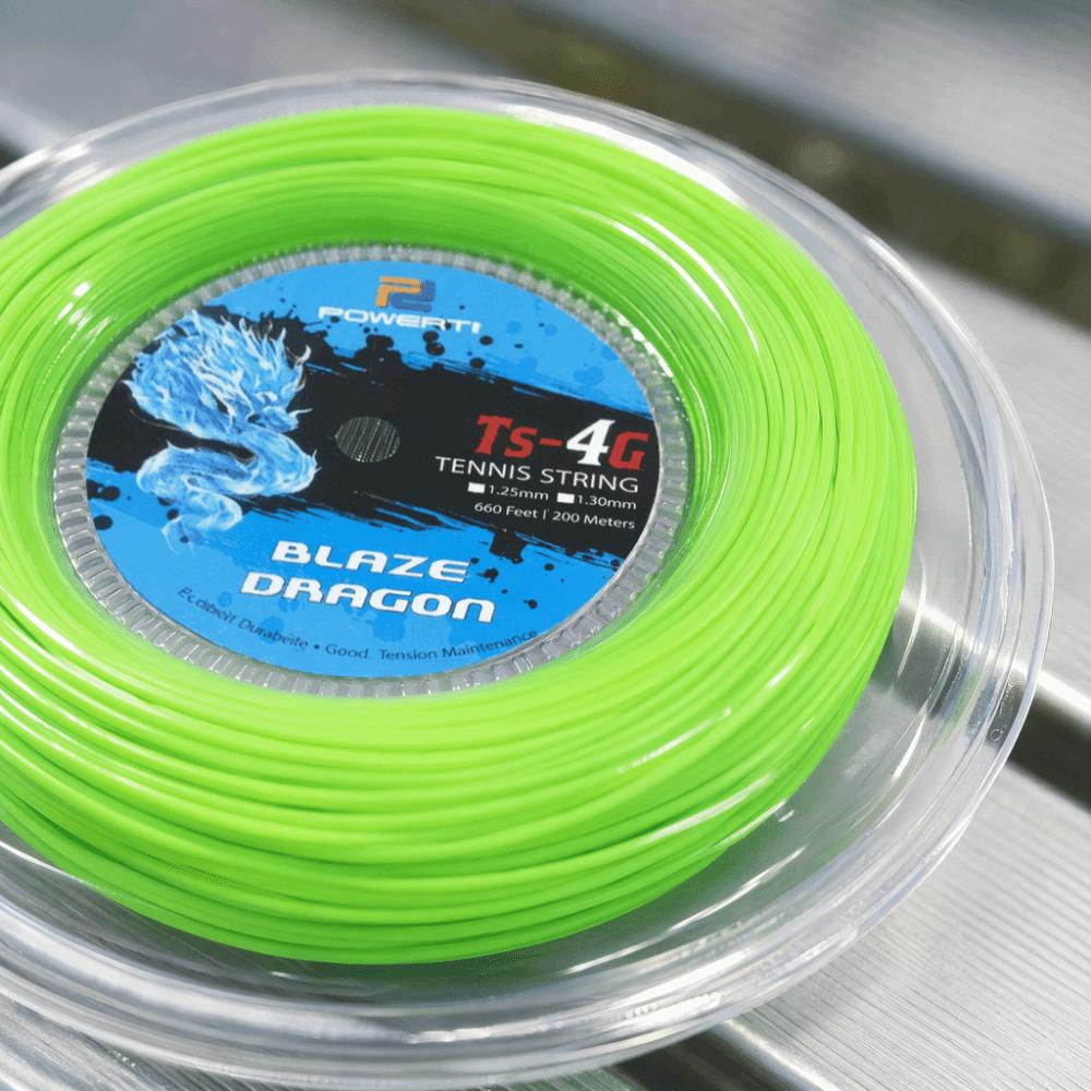 Polyester Tennis String Neon Green Neon Green Tennis String Racquet String For Tennis Racket