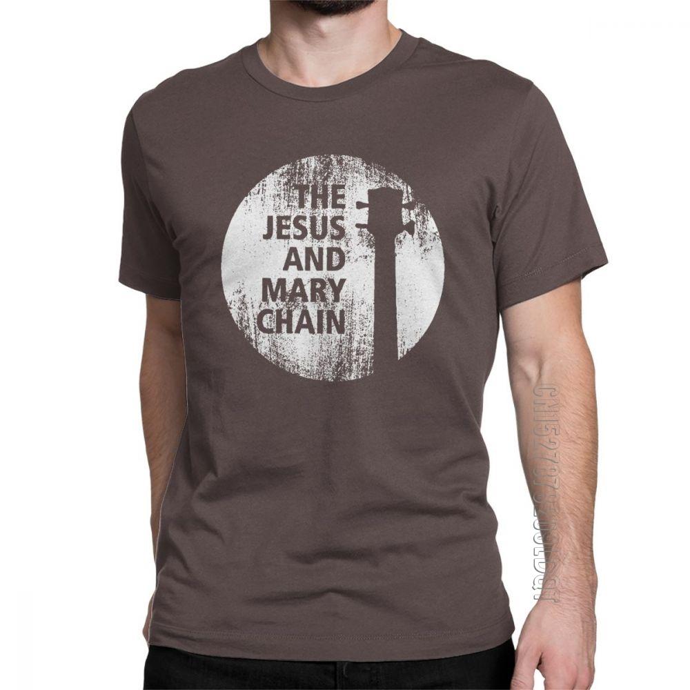 

Virgin Mary The Jesus And Mary Chain Mans T Shirt Hipster Pure Cotton Male Tshirt Basic Tees O Neck TShirt Normal Tops S