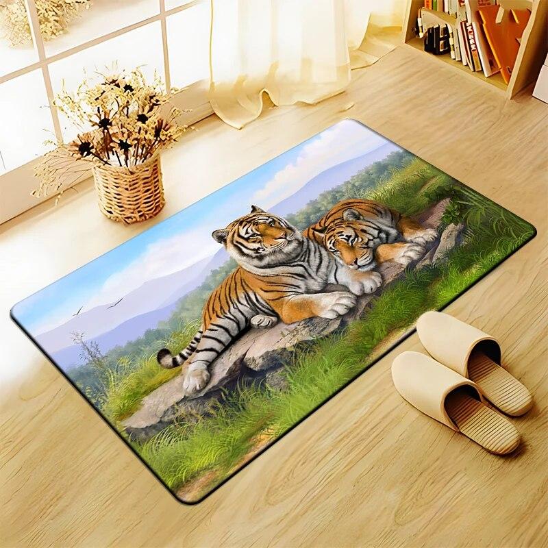 3D Art printing Tiger Printed Carpet for Living Room Large Area Rug Soft Carpet Home Decoration Mats Boho Rugs Dropshipping