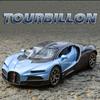 1:32 Tourbillon Bolide Model Sports Car Toys Alloy Diecast Miniature Supercars Sound Light Doors Opened Pull Back for Kids Gifts