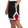 Jordan Jumpman Diamond Mid-Rise Colorblock Fitted Lace-Up Casual Shorts Men Bottoms Black CV6023-010