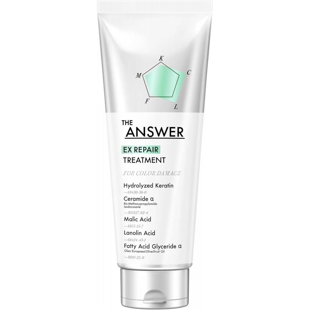 The Answer Ex Repair Treatment For Color Damage 320g Bergamot Daphne Scent
