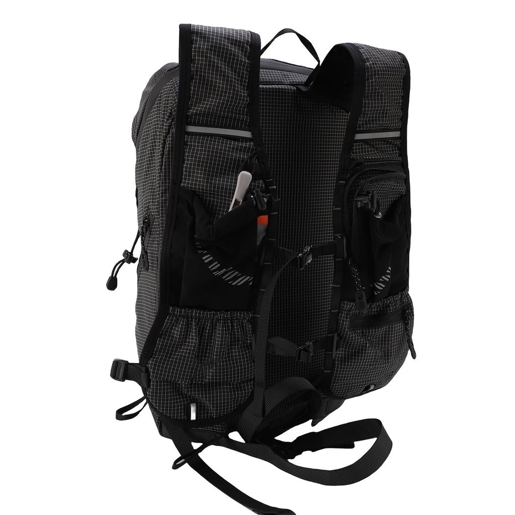 Outdoor Backpack 15L Small Hiking Backpack Lightweight for Hiking Running Cycling Camping Both Men and Women Black
