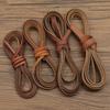 2 metry retro vysoce kvalitní originální kožená šňůra Flat Strand kravské lano pro ručně vyráběné náhrdelníky náramky DIY šperky