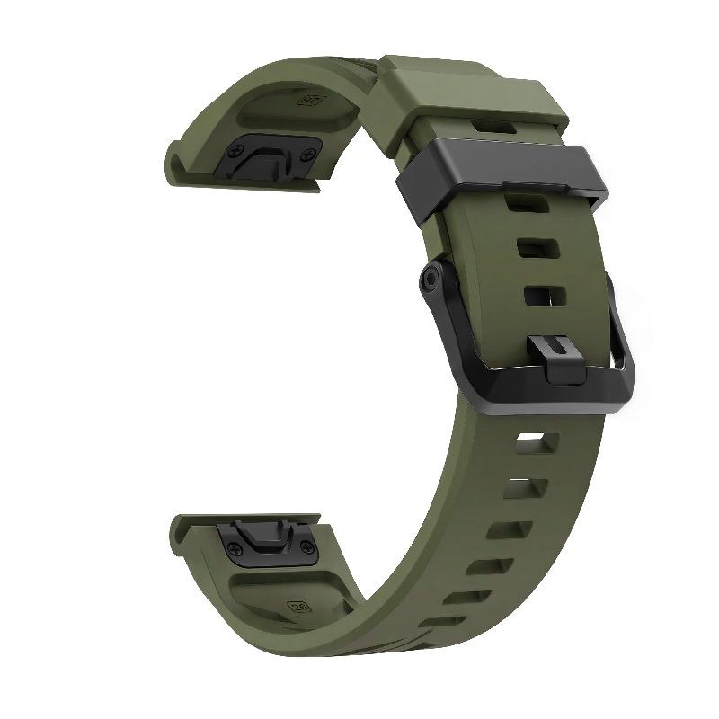 22mm 26mm QuickFit Armband für Garmin Fenix 7 7 pro Silikonbänder für Garmin Fenix 7x 7x pro fenix 8 8 pro 47mm 51mm Quatix 8