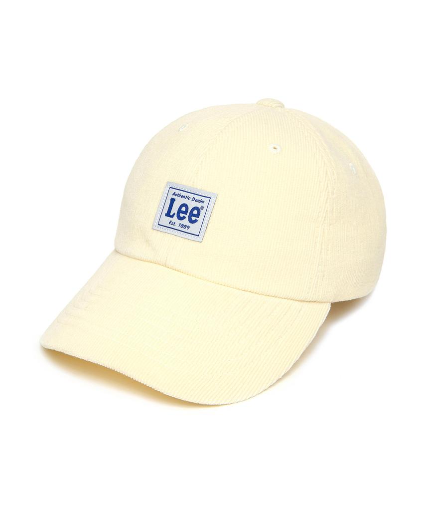 LEE Corduroy Ball Cap Ivory