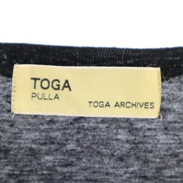 TOGA Made In Japan Long Sleeve Cut 1 Black Women Used