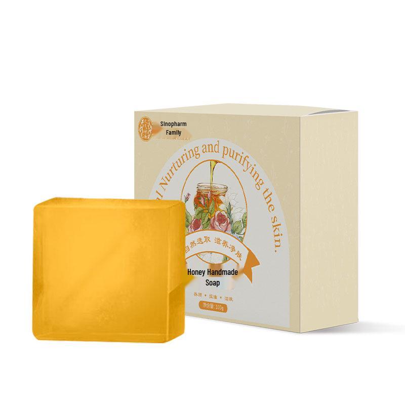 Propolis Natural Essential Oil Soap - Handmade Face & Body Cleanser with Mite Removal Benefits
