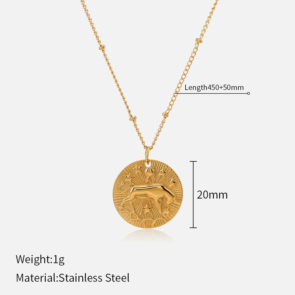 Moderne Sternbild-Anhänger-Halskette Minimalistisches Vielseitiges Kleines Design Schmuck