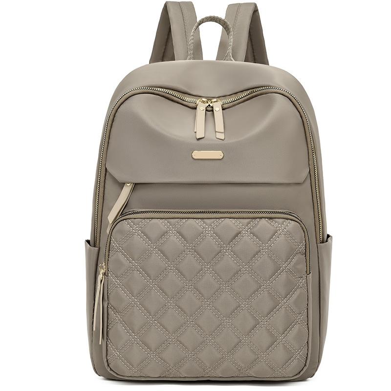 Rucksack mit großem Fassungsvermögen, Neuer modischer Rucksack mit trendiger Textur für den Weg zur Arbeit und Damen-Rucksack-Trend