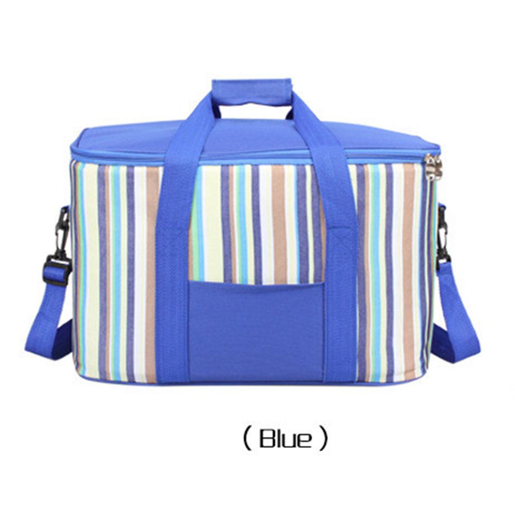 34l Large Capacity Lunch Bag Waterproof Thermal Cooler Insulated Portable Picnic Ice Hot Bag