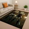 HD Cartoon Murder Drones V Uzi Robot Living Room Non Slip Area Rug Soft Carpet for Bedroom Playroom Sofa,Easy Clean Home Doormat