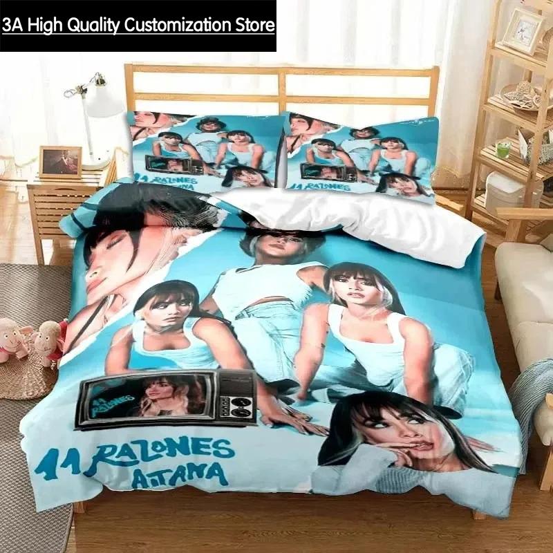Spanische Sängerin Aitana Ocana Bettwäscheset Bettbezug Bettset Steppdeckenbezug Kissenbezug Steppdecke King Queen Size Jungen Erwachsene