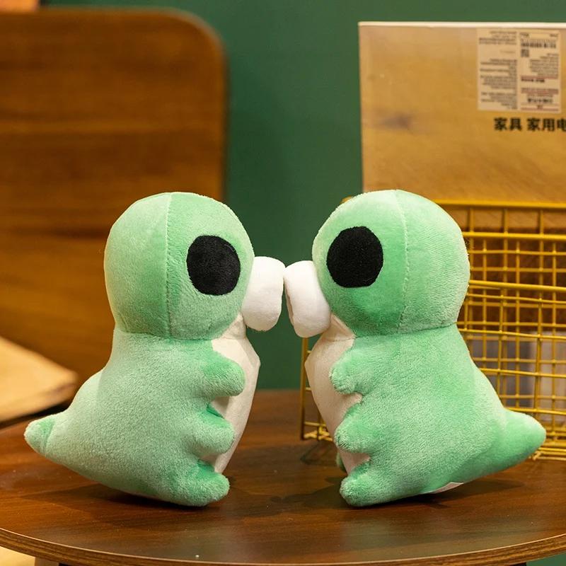 Hollow Knight Green Talking Grub Plush Toy Cute Anime Monster Doll Gift For Fans Home Decor