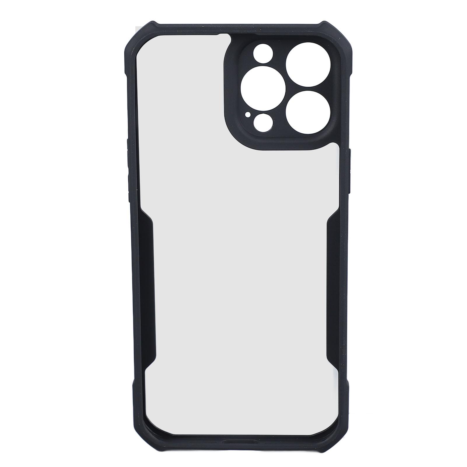 

Phone Case Silicone Phone Cover Anti Shock Heat Dissipation Slim Thin Lens Protection Phone Accessory with Screen чёрный