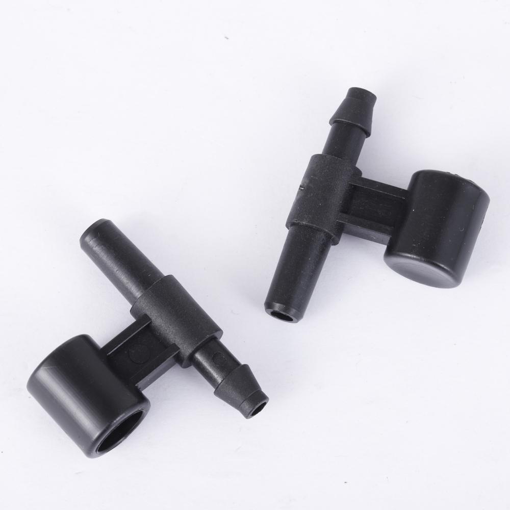 100Pcs Micro Nozzle Connectors 6mm 7.5mm to 4/7mm Single Barb Garden Lawn Farmland Drip Irrigation System Micro-Sprinkler Joints