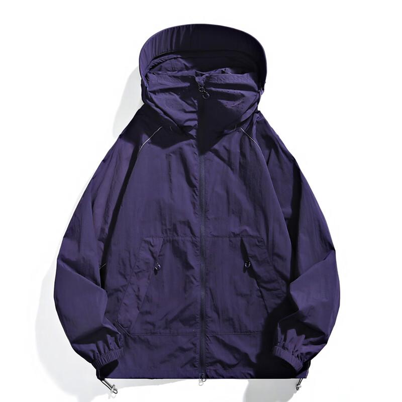 JOHLIN DREAM Unisex UPF50+ Hooded Sun Protection Jacket XL