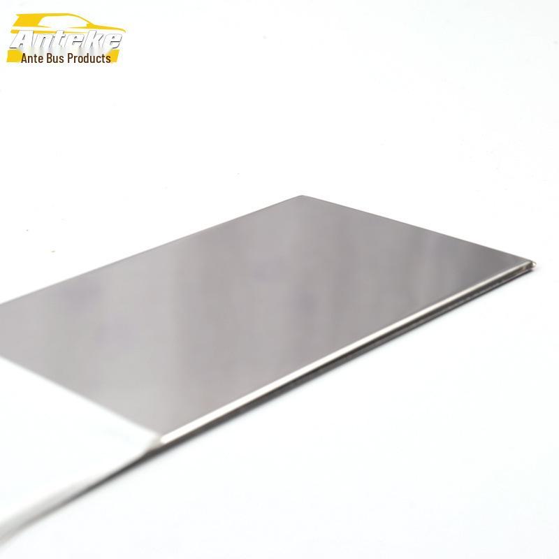 Surui Car Window Trim Stainless Steel Glass Anti-Scratch Bright Strip Exterior Accessories