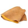 First layer cowhide leather, genuine leather, yellow fine grain small lychee pattern, handmade DIY leather, leather bag, sofa, b