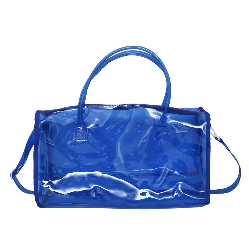 Borsa Tote da Viaggio in PVC Stile Transfrontaliero per Uomo e Donna con Design Impermeabile e Grande Capacità