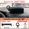 LHD Für Mazda CX-5 KF MK2 2017~2025 Auto Handyhalter Drehbarer GPS-Navigationsbildschirm Handyhalterung Halter Ständer Auto Zubehör