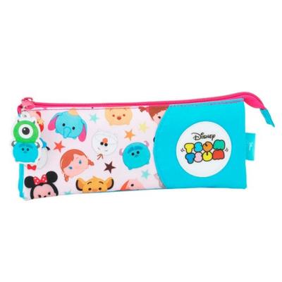 Disney Childrens/Girls Official Tsum Tsum Triple Pencil Case