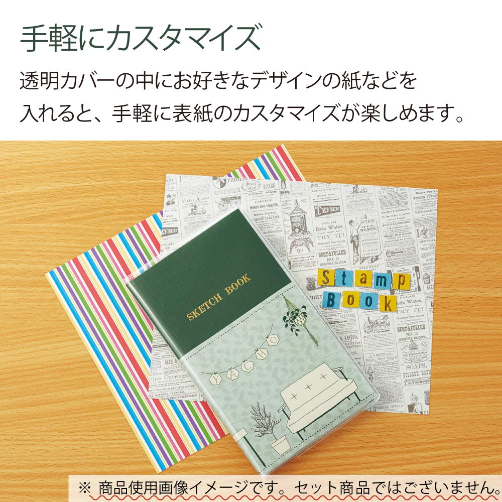KOKUYO Survey Notebook with Clear Cover (SE-YCC-T)