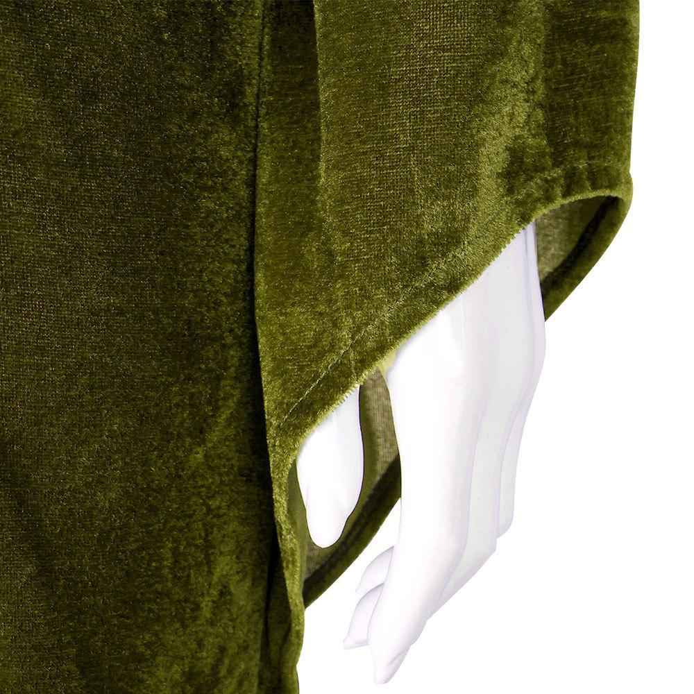 Padme Green Dress Cos Costume, Halloween Medieval Padme Princess
