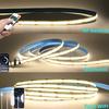 Intelligentes WiFi Bluetooth COB LED-Streifenlicht 5V USB Dimmbar 3000K 4000K 6000K Weiß Schrankbeleuchtung Mit Fernbedienung
