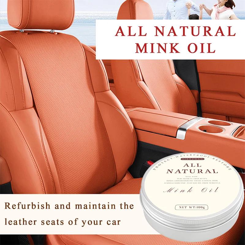 Mink Oil Cream For Leather Shoes Bags Leather Care Cream Leather Maintenance Cream Leathercraft leather/plastic/rubber care