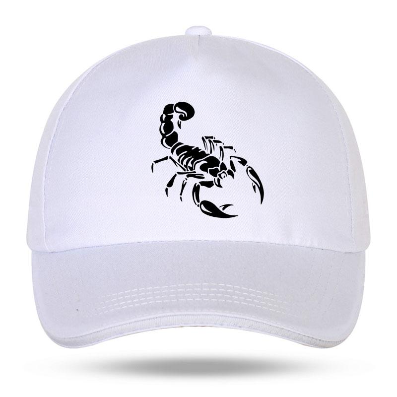 New Unisex Women Fashion Scorpion Baseball Caps for Hip Hop Cotton Trucker Cap Bone Dad Hats