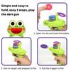 Children's Flying Saucer Gun Radish Gun Carrot Saucer Gun Toy Safety EVA Soft Bullets Gun Soft Bullet Gun Kids Outdoor Games Spo