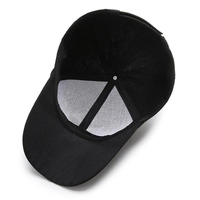 Spring new men's baseball cap printed cap trendy sun hat men's and women's couple hats