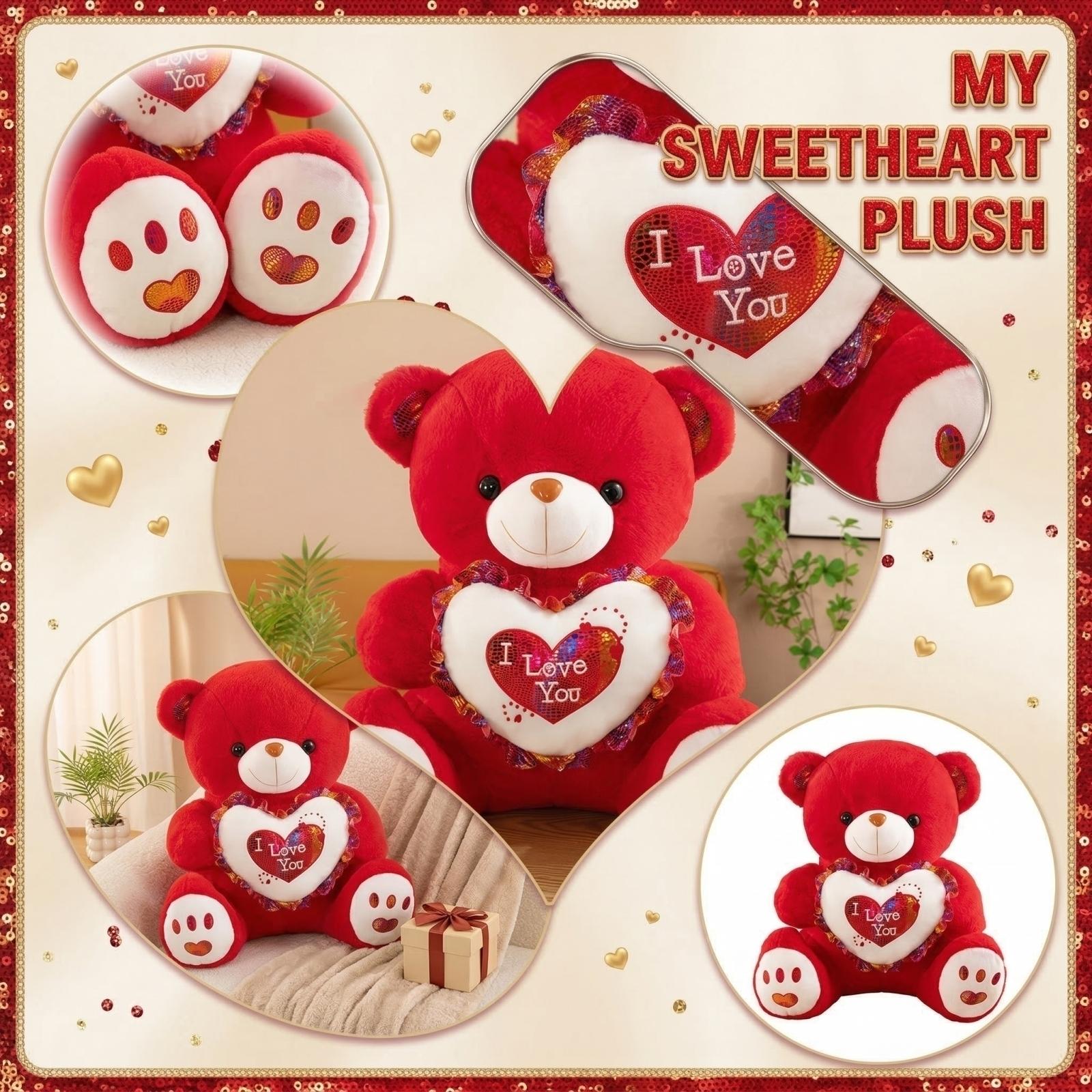 

Plush Toy Birthday Gift Forest Animal Jungle Decoration Home Decor Giant Plush Animal Stuffed Toy Luxury Pillow Children Ornaments One Size червоний