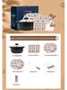 Retro Floral Porcelain Dinnerware Set
