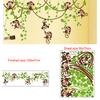 Removable Cartoon Wall Stickers for Kids Room Kindergarten Creative Christmas Birthday Gift Decals