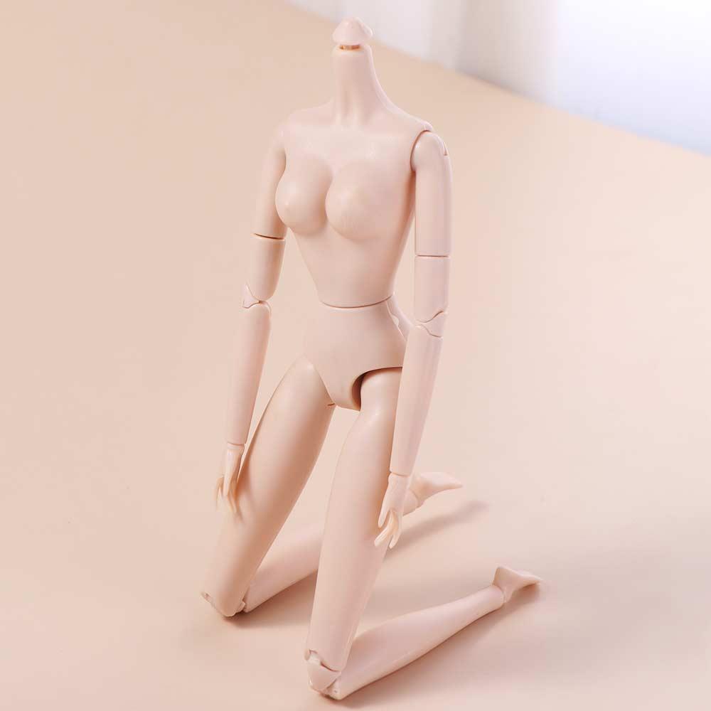 Solid Doll Jointed Nude BJD Dolls Movable Super Model Doll  Body Girl Toys