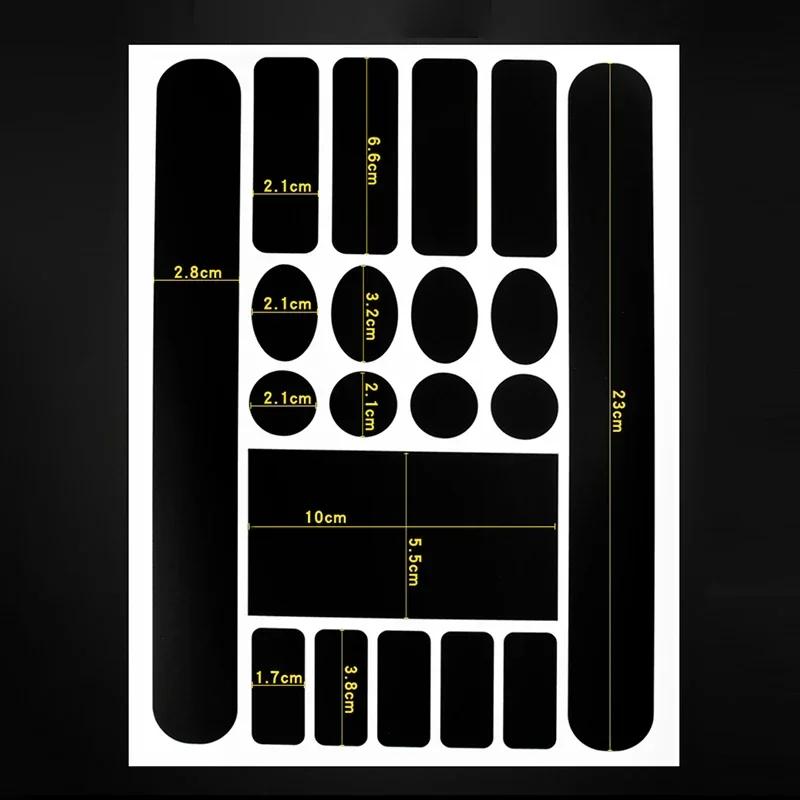 Bicycle Frame Protection Sticker Care Chain Sticker Scratch Resistant Masking Film Mountain Road Bike Frame Anti-scratch Film