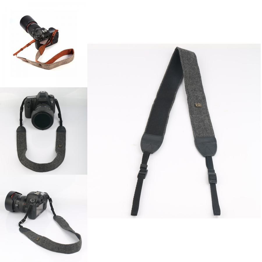 Camera Cotton Shoulder Strap For Dslr Cameras With Adjustable Length For Comfortable Photography