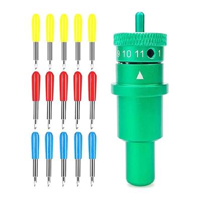 15Pcs Plotter Blade Cutter Knife & Blade Holder Cutting Milling Engraving