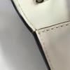 [Pre-Owned] Sylvie Gold Buckle Striped Web Leather Mini Tote Shoulder Crossbody Bag - Good #1YKKBYI