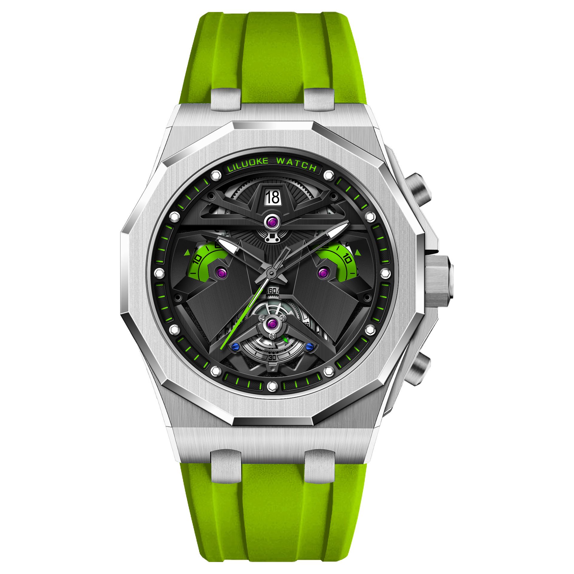 SVJ Luminous Star Wars Men s High-End Quartz Waterproof Wristwatch