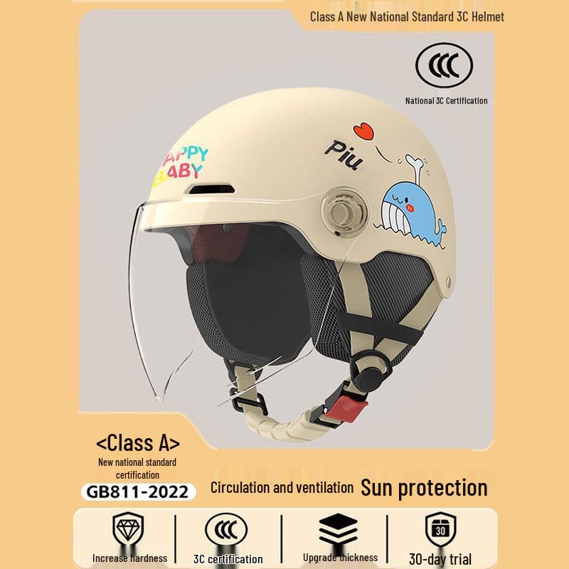 3C Certified Universal Children's Helmet for All Seasons – Summer Sun & Fall Protection for Boys & Girls Riding Electric Scooters