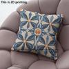 Bohemian Mosaic Floral Citrus Pillow Covers Pattern Cushion Cover Suitable for Sofa Bedroom Car Pillow Cover