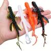 Grenzüberschreitende Weichköder: Doppelflügel mit gekräuseltem Schwanz, 12,5 cm, 10 g, 2er-Pack - Ideal für das Meeres- und Bootsangeln.