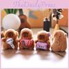Capybara Lightweight Cute Plush Keychain Short Hair Children Collectors Doll