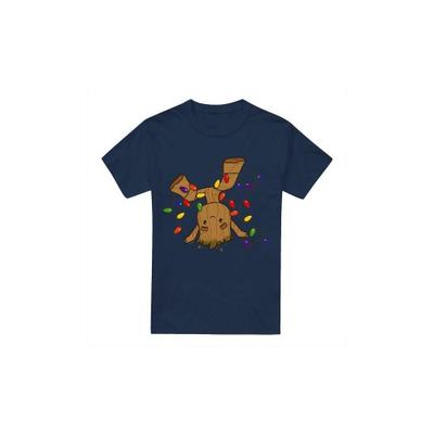 Camiseta masculina Groot Christmas Lights